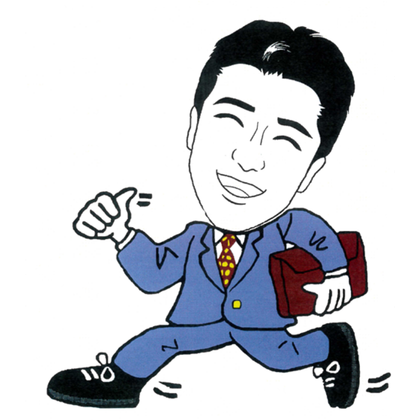 お問い合わせを案内するスタッフ